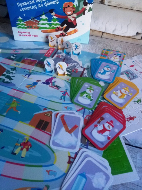 Gioco da tavolo «Gara di sci» - 9789667507558